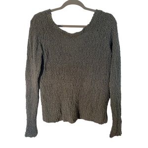 Ruby Moon Faded Aqua Knit Sweater